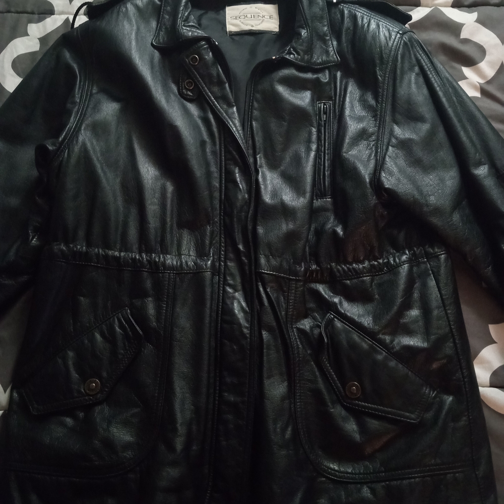 Sequence Black Leather Women's Jacket